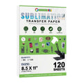 Sublimation Transfer Paper for InkJet Printers 8.5"X11", Pack of 60/120/480 Sheets by INNOSUB USA by INNOSUB USA