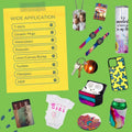 Sublimation Transfer Paper for InkJet Printers 8.5"X11", Pack of 60/120/480 Sheets by INNOSUB USA by INNOSUB USA