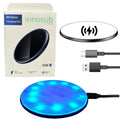 Sublimation Wireless Charging LED Pad Compatible with iPhone & Samsung by INNOSUB USA