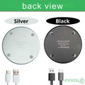 Sublimation Wireless Charging LED Pad Compatible with iPhone & Samsung by INNOSUB USA