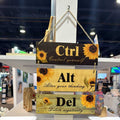 Three Piece Sublimation Blank Wall Hanging Wood Sign with Hemp Rope by INNOSUB USA