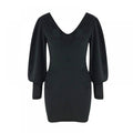 Summark Ladies Lace Long Sleeve Casual Slim Dress by DailySale