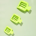 Summer Brights Large Flat Square Hair Clip by TELETIES