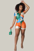 Summer Moments Romper by Fasheabe