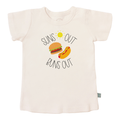 graphic tee | suns out buns out by Finn + Emma