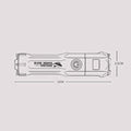 Super Bright ABS Strong Light Focusing Led Flashlight by DailySale