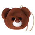 Super Cute Faux Fur Women's Handbag Bear Head Animal by DailySale