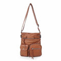 Super Soft Genuine Leather Top Belt Accent Crossbody Bag by DailySale