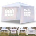 SUPERHOMUSE 3 x 3m Three Sides Waterproof Tent with Spiral Tubes White by DailySale