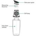 Superior Glass Oil and Vinegar Dispenser by DailySale