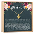Supermom Lotus Necklace by Dear Ava