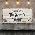 Supply Your Own Spirits Bar Sign by Tailored Canvases