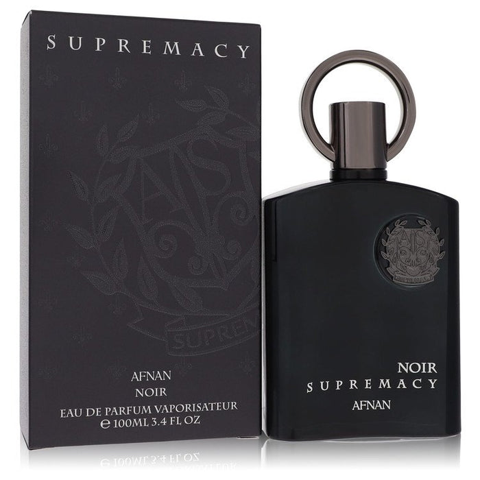 Supremacy Noir by Afnan Eau De Parfum Spray 3.4 oz for Men by Avera Group