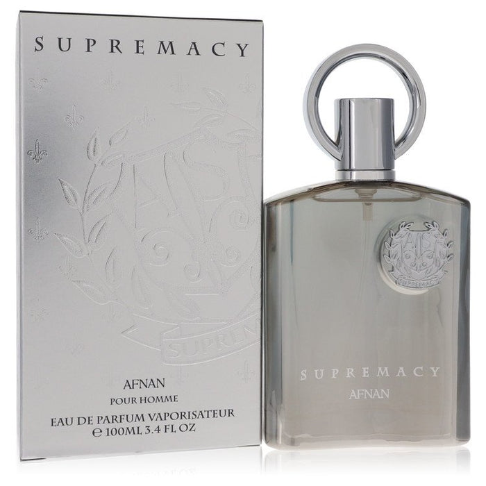 Supremacy Silver by Afnan Eau De Parfum Spray 3.4 oz for Men by Avera Group