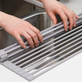 Surpahs over the Sink Multipurpose Roll-Up Dish Drying Rack by DailySale
