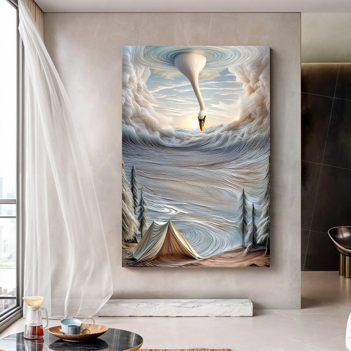 Surrealism Painting Wall Art by Tailored Canvases