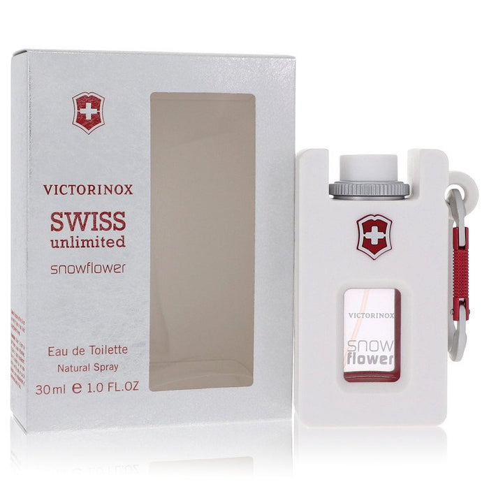 Swiss Unlimited Snowflower by Victorinox Eau De Toilette Spray 1 oz for Women by Avera Group