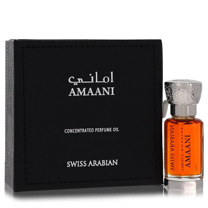 Swiss Arabian Amaani by Swiss Arabian Perfume Oil (Unisex) .40 oz for Men by Avera Group