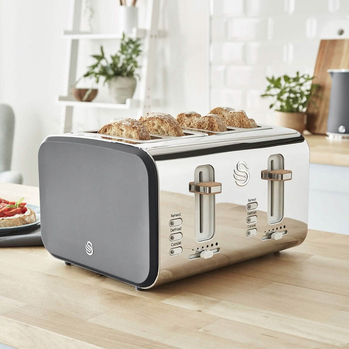 Swan Nordic 4 Slice Toaster by DailySale