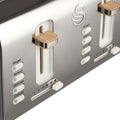 Swan Nordic 4 Slice Toaster by DailySale