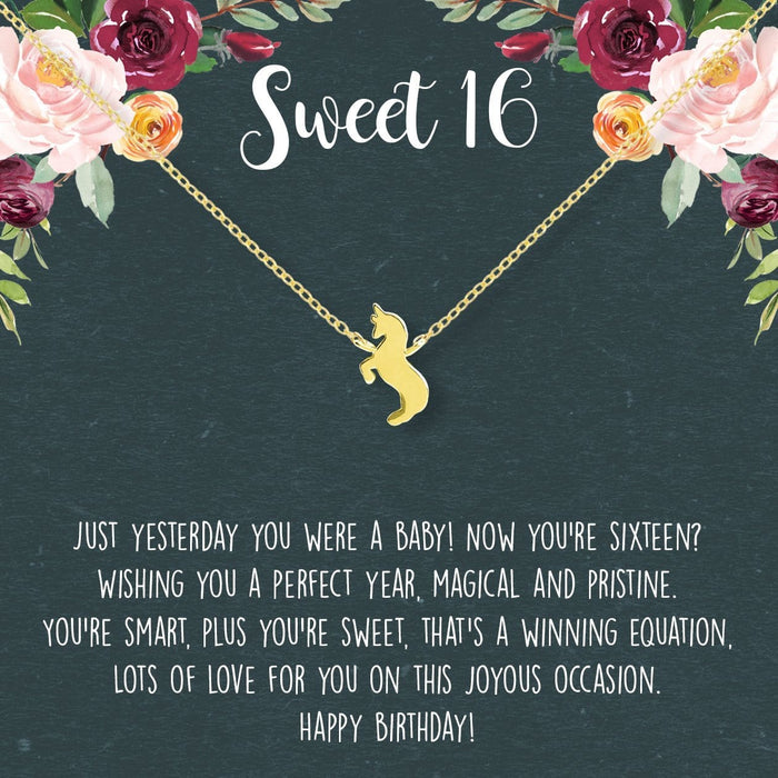 Sweet 16 Necklace by Dear Ava