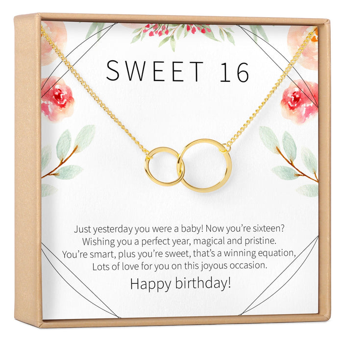 Sweet 16 Necklace, Multiple Styles by Dear Ava