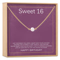 Sweet 16 Necklace, Multiple Styles by Dear Ava