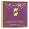 Sweet 16 Necklace, Multiple Styles