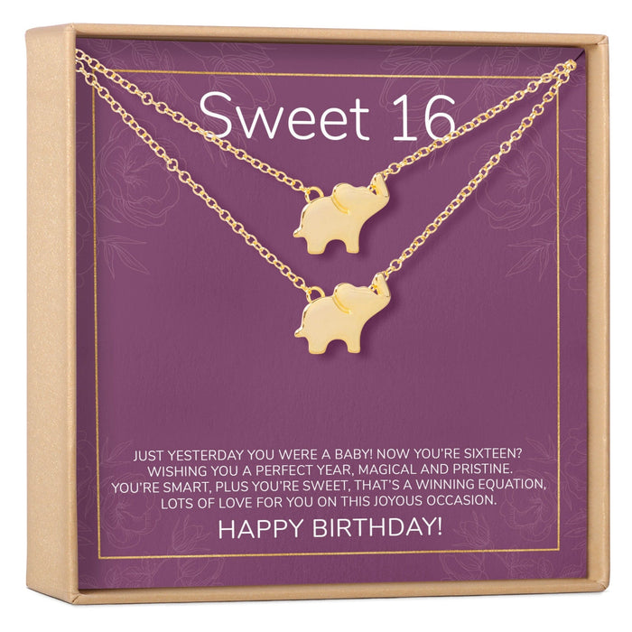 Sweet 16 Necklace, Multiple Styles by Dear Ava