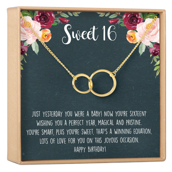 Sweet 16 Necklace, Multiple Styles by Dear Ava