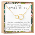 Sweet 16 Necklace, Multiple Styles by Dear Ava