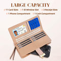 Sweet Cute Women's Long Leaf Bifold Wallet by DailySale