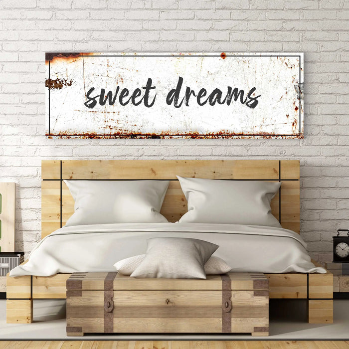 Sweet Dreams Sign by Tailored Canvases