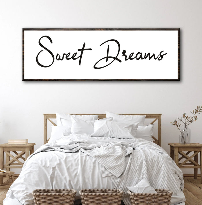 Sweet Dreams Sign V by Tailored Canvases