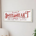 Sweetheart Cafe Sign by Tailored Canvases