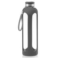 Swig Savvy Glass Water Bottles with Protective Silicone Sleeve & Stainless Steel Leak Proof Lid by DailySale