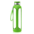 Swig Savvy Glass Water Bottles with Protective Silicone Sleeve & Stainless Steel Leak Proof Lid by DailySale