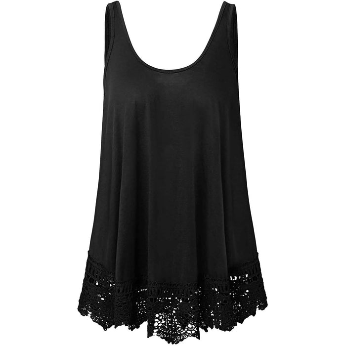 Swing Lace Flowy Women's Tank Top by DailySale