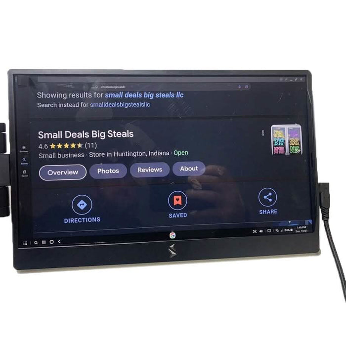 Swivel By Sidetrak 14” Full HD Portable Monitor (Refurbished) by DailySale