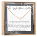 Sympathy Pearl Necklace by Dear Ava