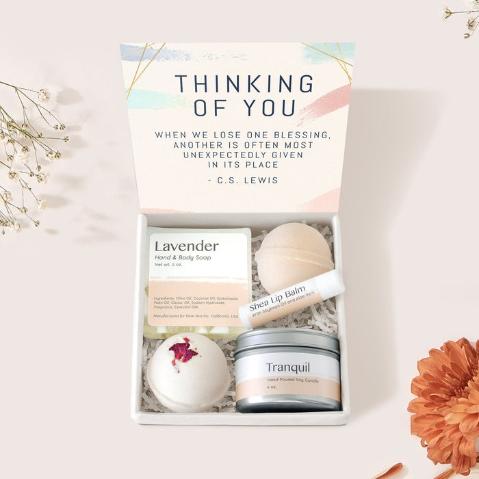 Sympathy Pearl Necklace Gift Box Set by Dear Ava