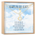 Sympathy Sun and Moon Pendants Necklace Set by Dear Ava