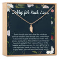 Sympathy Wing Pendant Necklace by Dear Ava