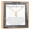 Sympathy Wing Pendant Necklace by Dear Ava