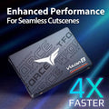 T-Force Vulcan Z 2TB SLC Cache 3D NAND TLC 2.5 Inch SATA III Internal Solid State Drive (Refurbished) by DailySale