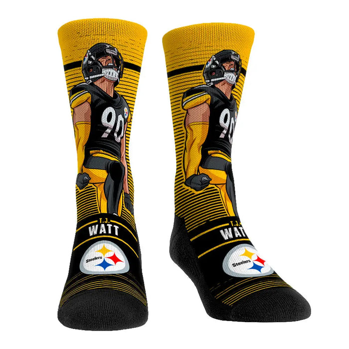 T.J. Watt - Pittsburgh Steelers - Big Shot by Rock 'Em Socks