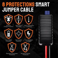 T6 800A Peak 18000mAh Car Jump Starter by DailySale