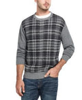Weatherproof Vintage Mens Plaid Sweater by Vanessa Jane