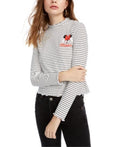 Love Tribe Disney Juniors Minnie Mouse Graphic-Print Top by Vanessa Jane