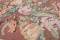 DaDa Bedding Romantic Floral Field of Roses Burgundy Red Tapestry Table Runner (5594) by DaDalogy Bedding Collection